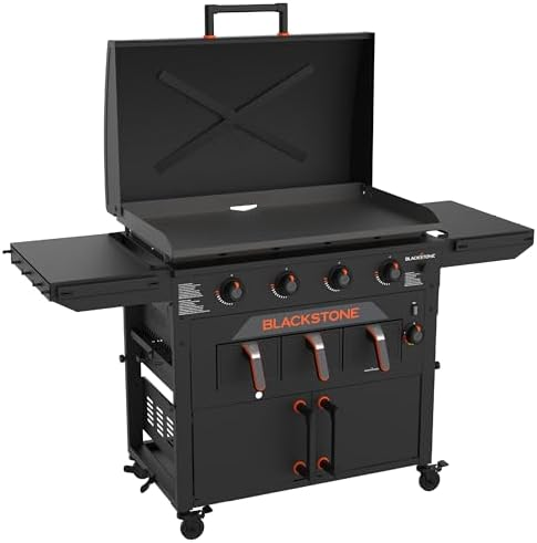 blackstone griddle with air fryer