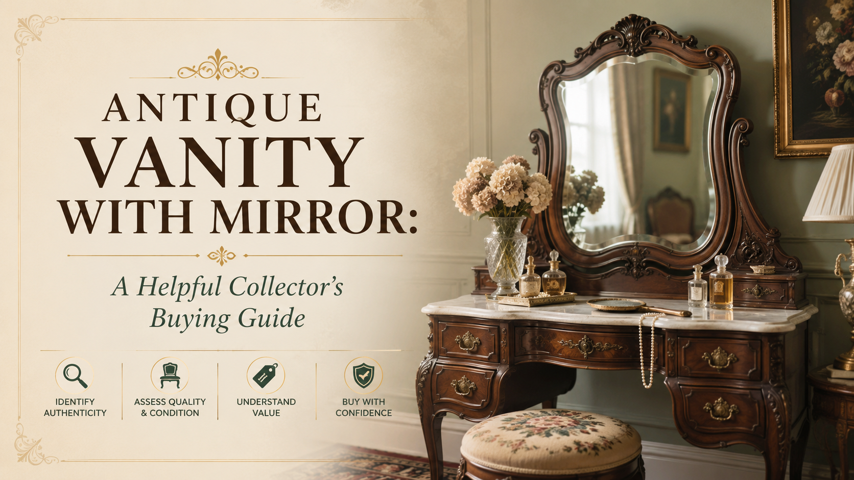 Antique Vanity With Mirror: A Helpful Collector’s Buying Guide
