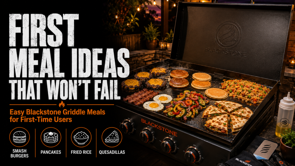 First Meal Ideas That Won’t Fail , Blackstone Griddle Review for First-Time Users